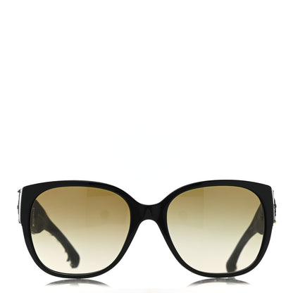 Chanel Tweed Boy CC Sunglasses 5237 Black 2 of 9