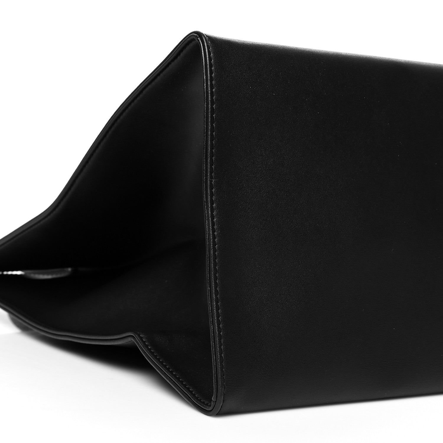 Telfar Vegan Leather Large Shopping Bag Black 9 of 10