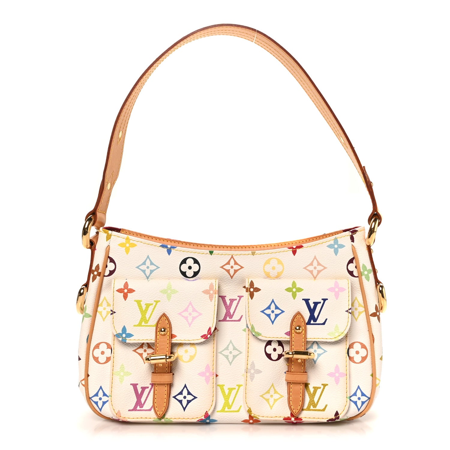 Louis Vuitton Monogram Multicolor Lodge PM White 1 of 9