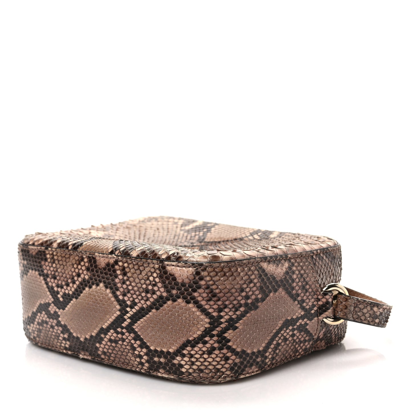 Small Soho Disco Bag Off White Nut Brown Beige