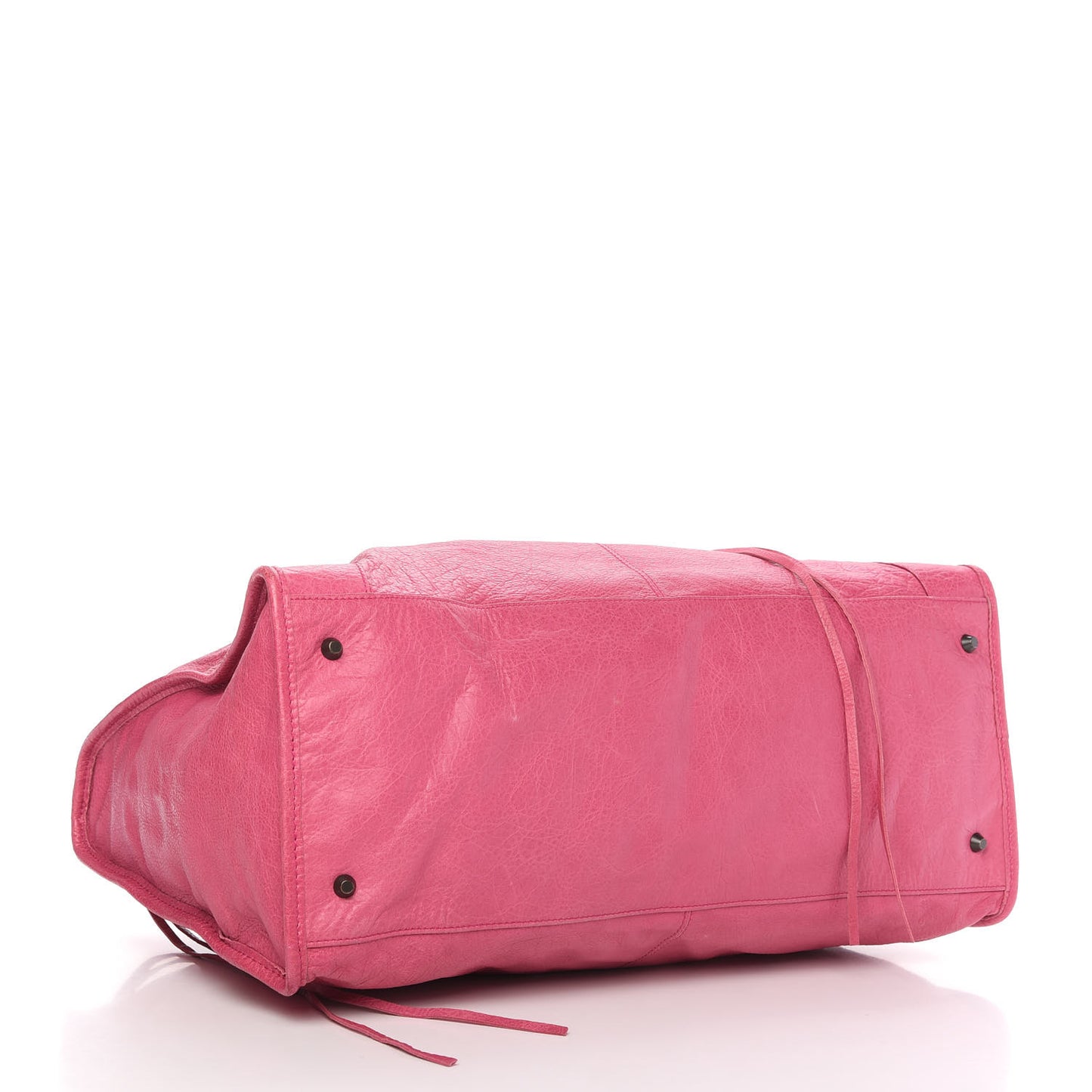 Agneau Classic Hardware Work Cyclamen Fucsia
