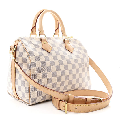 Louis Vuitton Damier Azur Speedy Bandouliere 25 2 of 8