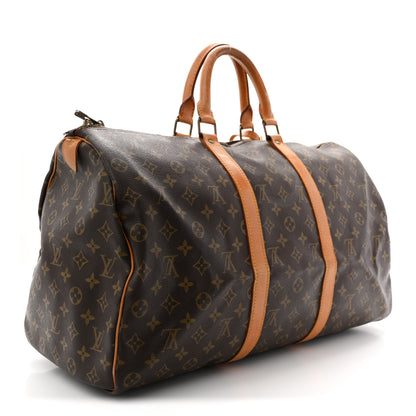 Louis Vuitton Monogram Keepall 50 2 of 12