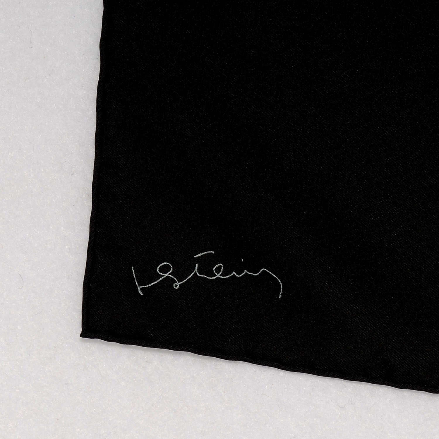 Hermes Silk Maillons De Joel Stein Scarf 90 Noir Rouge Marine 3 of 5