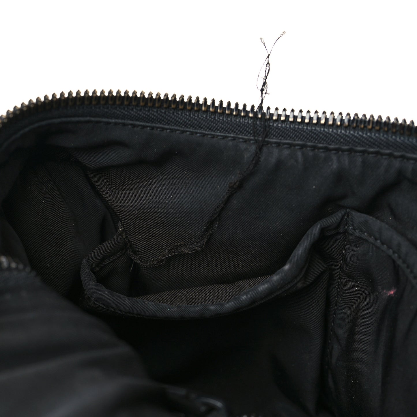 Pebbled Lambskin Rockie Black Iridescent Hardware