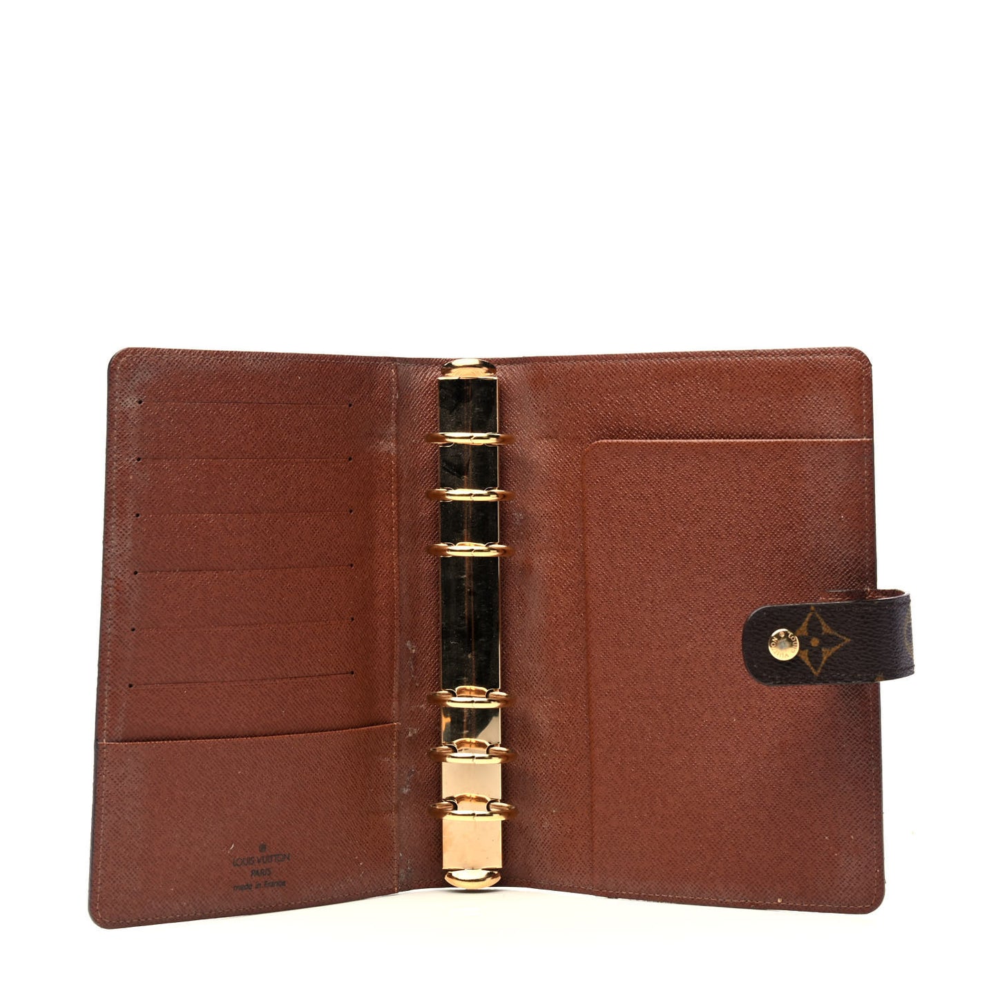 Monogram Medium Ring Agenda Cover