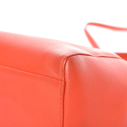 Fendi Nappa Mini Peekaboo Iconic Satchel Papavero 14 of 21