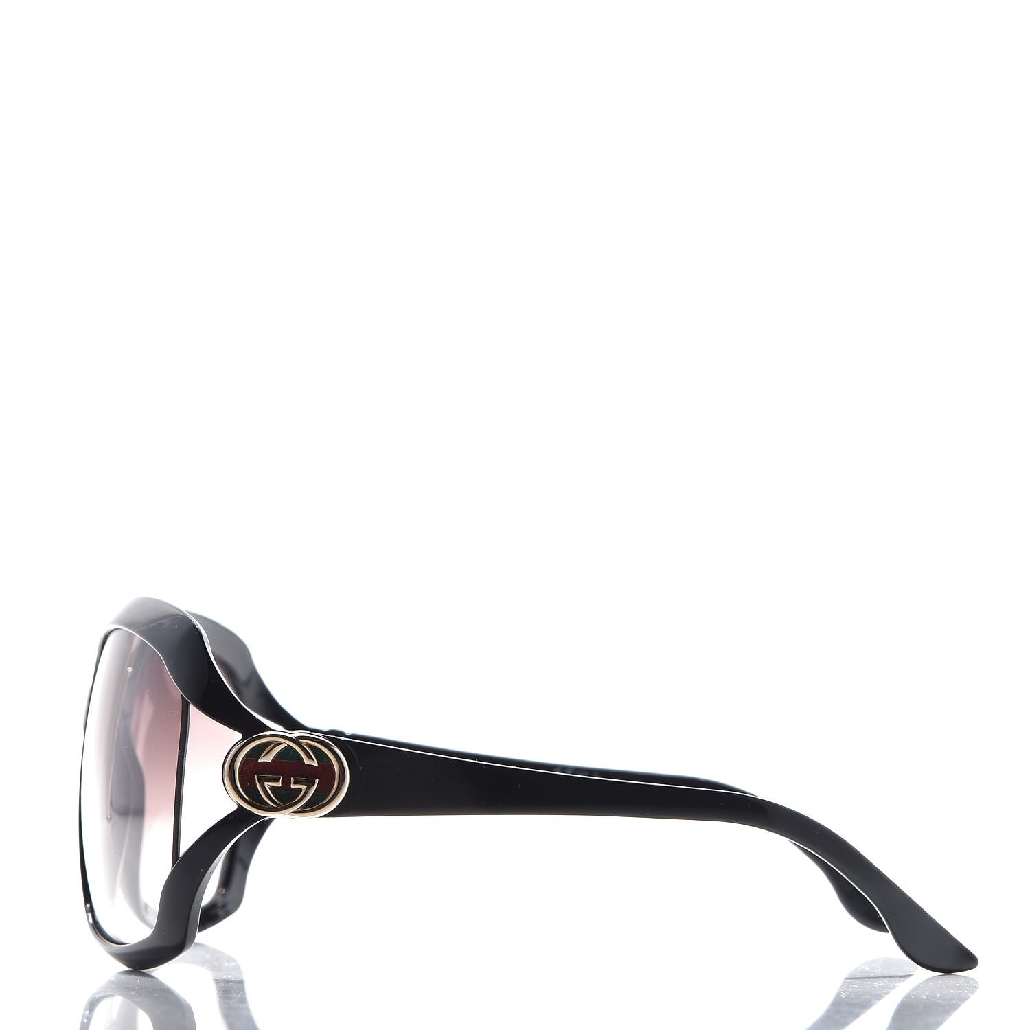 Gucci GG Web Sunglasses 3110/S Black 3 of 7