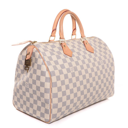 Louis Vuitton Damier Azur Speedy 35 3 of 8