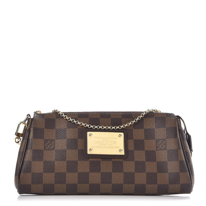 Louis Vuitton Damier Ebene Eva Clutch 1 of 7