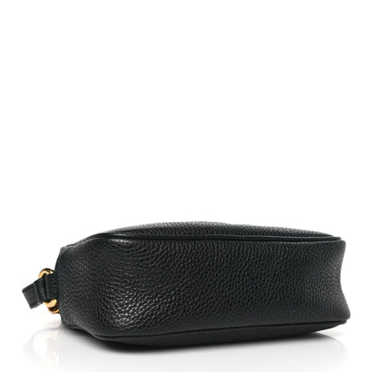 Gucci Pebbled Calfskin Mini Soho Disco Bag Black 4 of 9