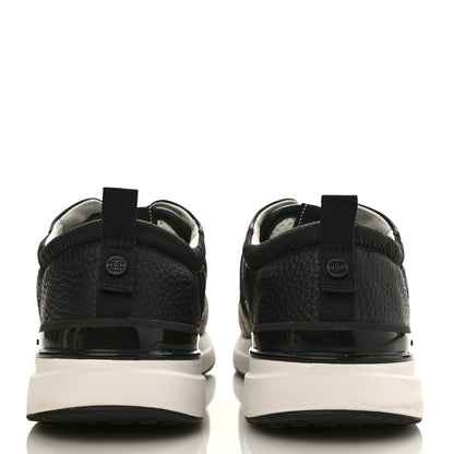 Chanel Calfskin Mesh Lycra Suede Womens Logo Sneakers 41 Black 5 of 9