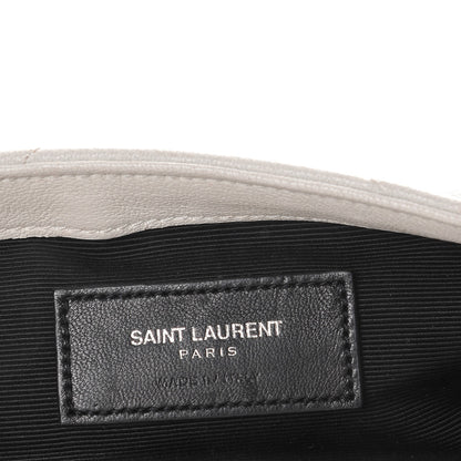Saint Laurent Sheepskin Matelasse Monogram Classic Baby Chain Bag Porcellana 6 of 10