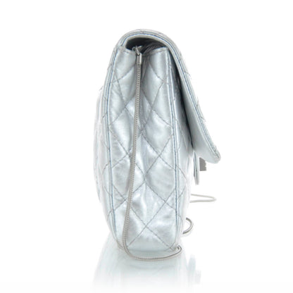Chanel Lambskin Reissue 2.55 Clutch Silver 4 of 9