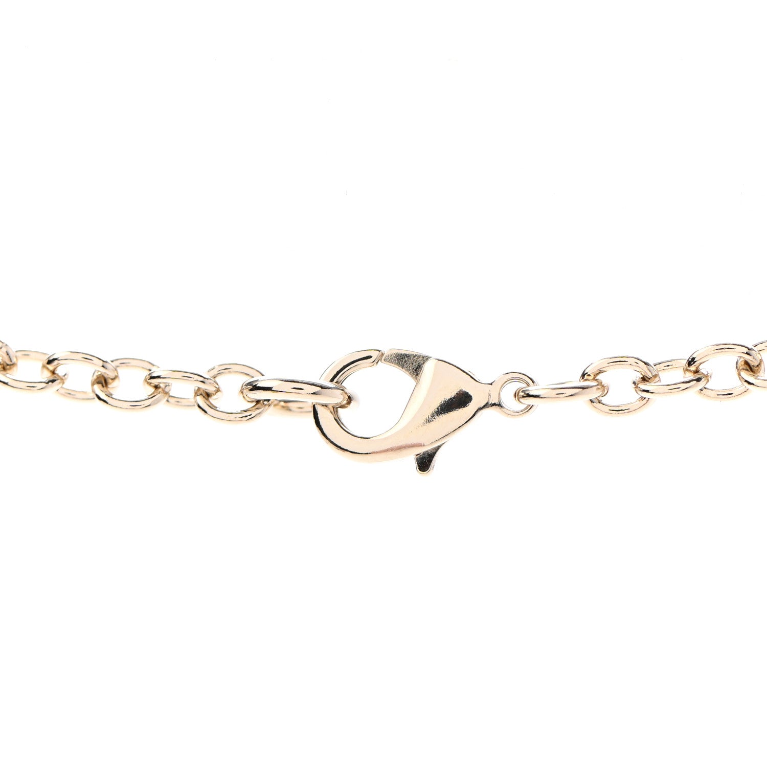 Chanel Metal Long Necklace Gold Black 4 of 5