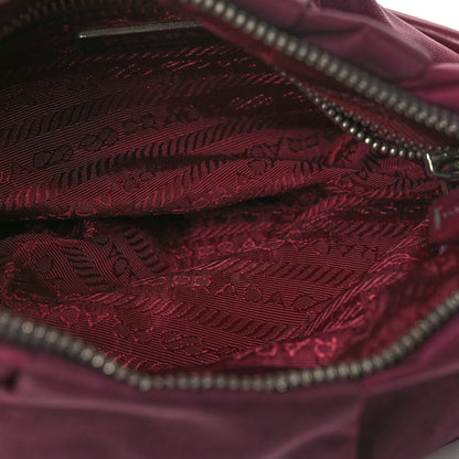 Prada Nylon Sfumato Shoulder Bag Purple 5 of 9