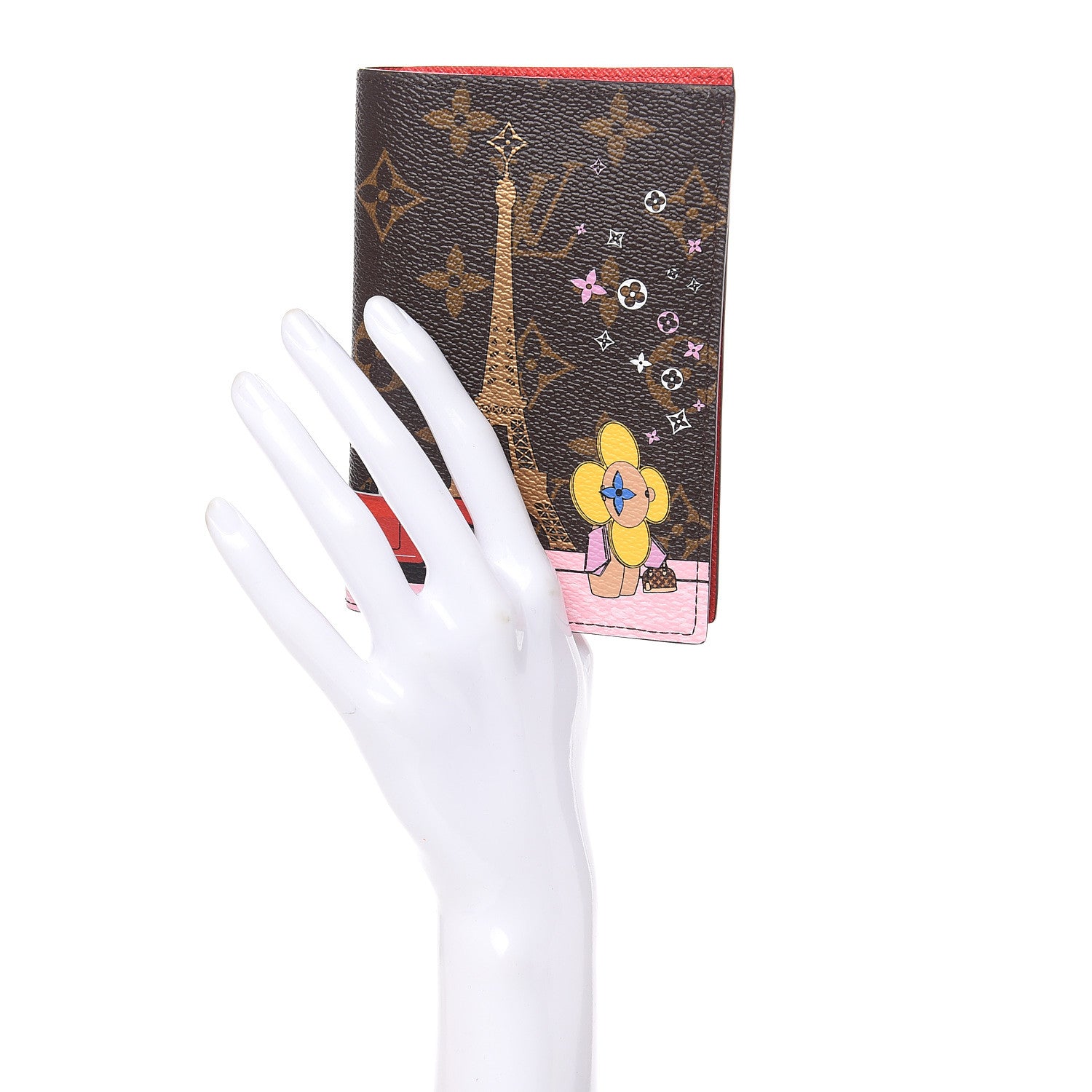 Louis Vuitton Monogram 2019 Christmas Animation Passport Cover Rouge 2 of 7