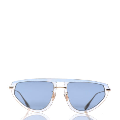 Christian Dior Metallic Ultime 2 Sunglasses Blue Gold 2 of 6