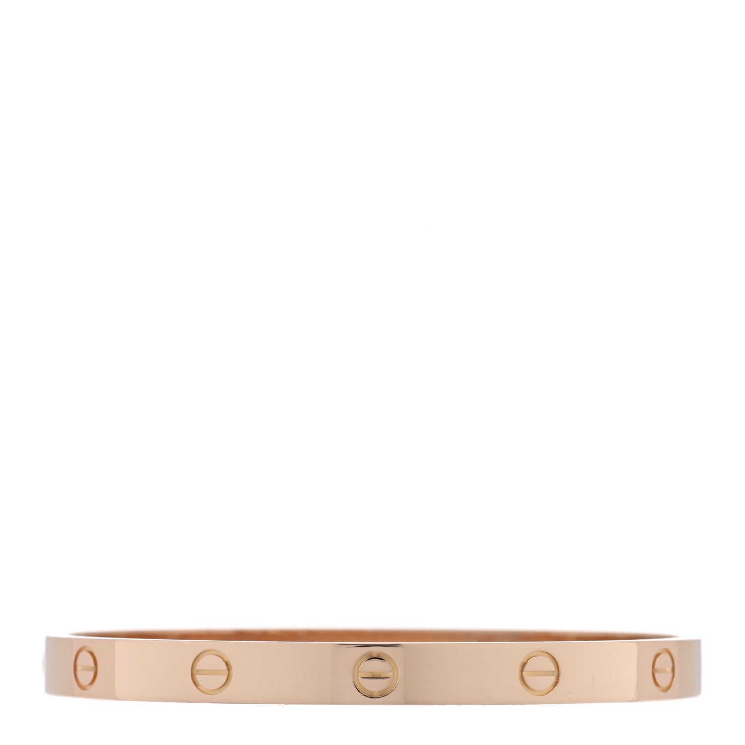 Cartier 18K Pink Gold LOVE Bracelet 19 2 of 7