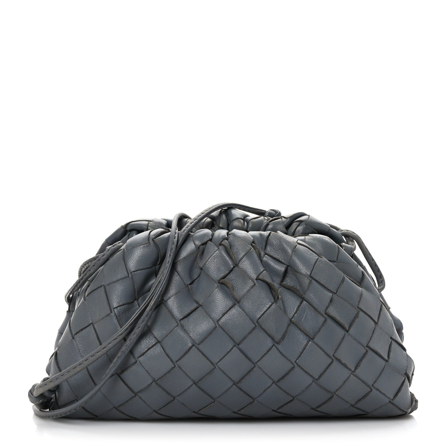 Bottega Veneta Nappa Intrecciato The Mini Pouch Thunder 1 of 8