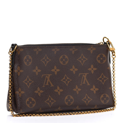 Louis Vuitton Monogram Pallas Clutch Black 3 of 13