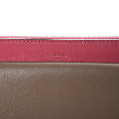 Celine Smooth Calfskin Medium Pocket Clutch On Chain Rose Dust 6 of 10