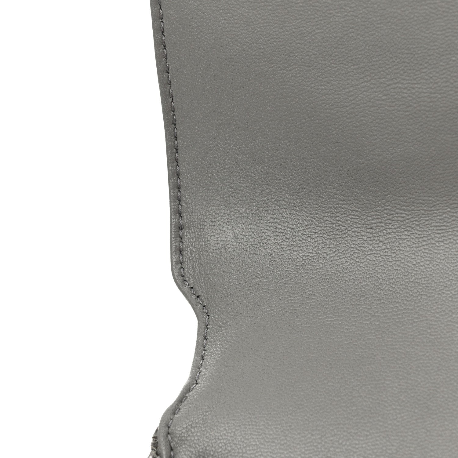 Saint Laurent Smooth Calfskin Le Maillon Satchel Grey 14 of 15