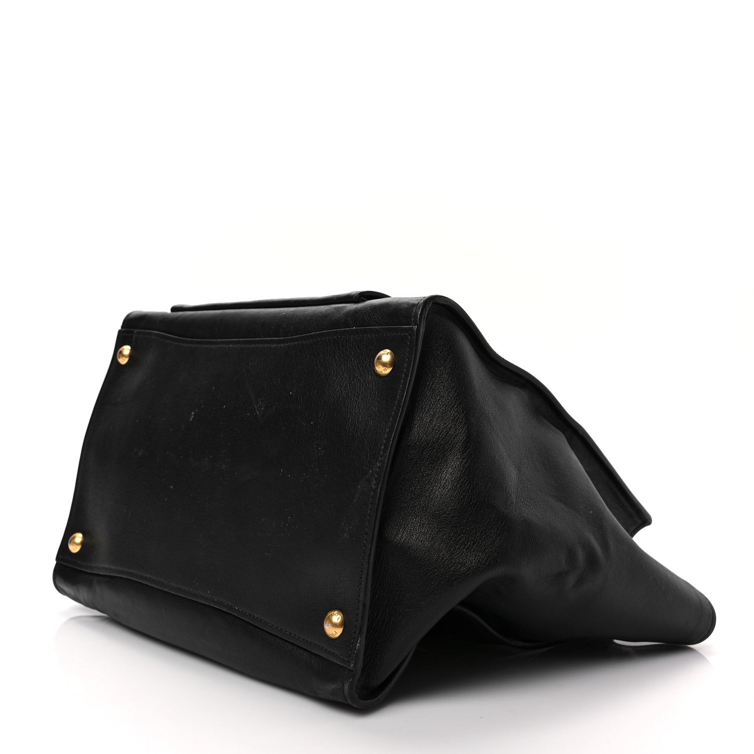 Prada City Calf Front Pocket Tote Black 7 of 7