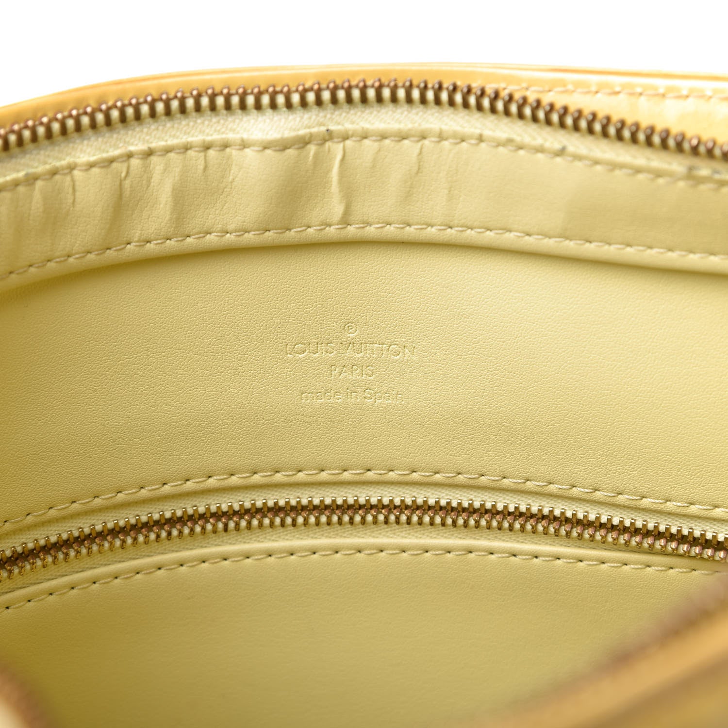 Louis Vuitton Vernis Houston Lime 8 of 8