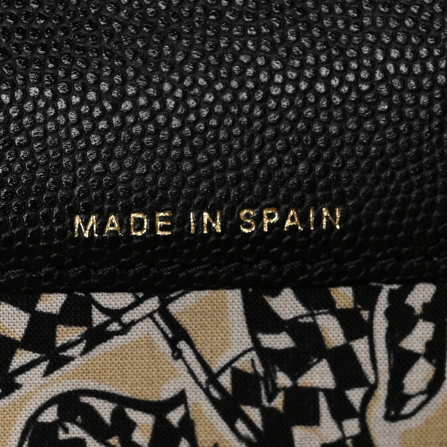 Caviar Quilted CC Flap Card Holder Black