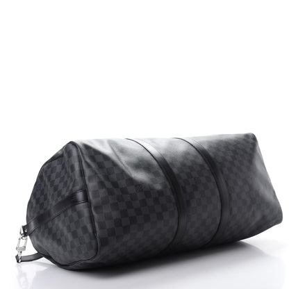 Louis Vuitton Damier Graphite Keepall Bandouliere 55 3 of 21