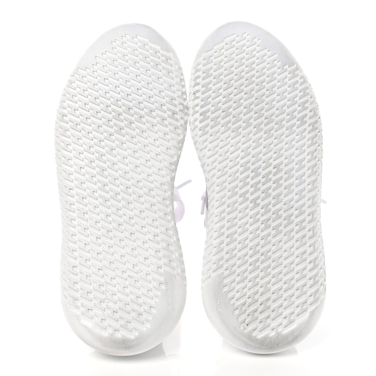 Knit Suede Goatskin Womens Crew Sneakers 36.5 White Gris