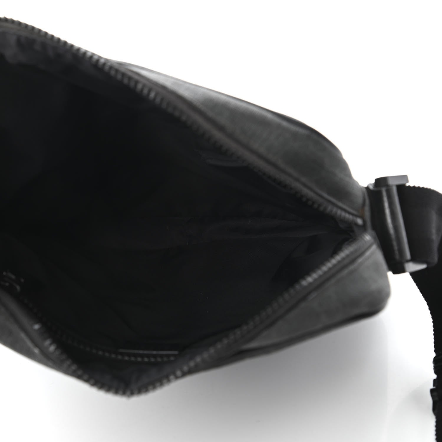 Gucci GG Supreme Monogram Messenger Bag Black Grey 5 of 11