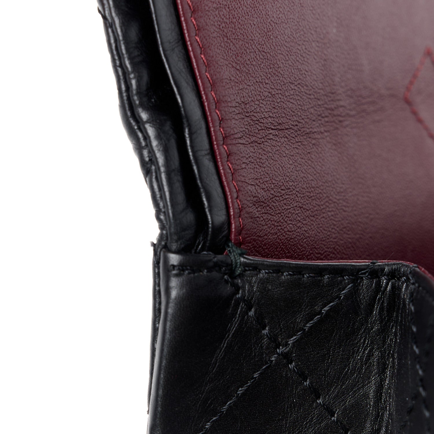Chanel Aged Calfskin Quilted 2.55 Reissue 227 Flap Black 12 of 13