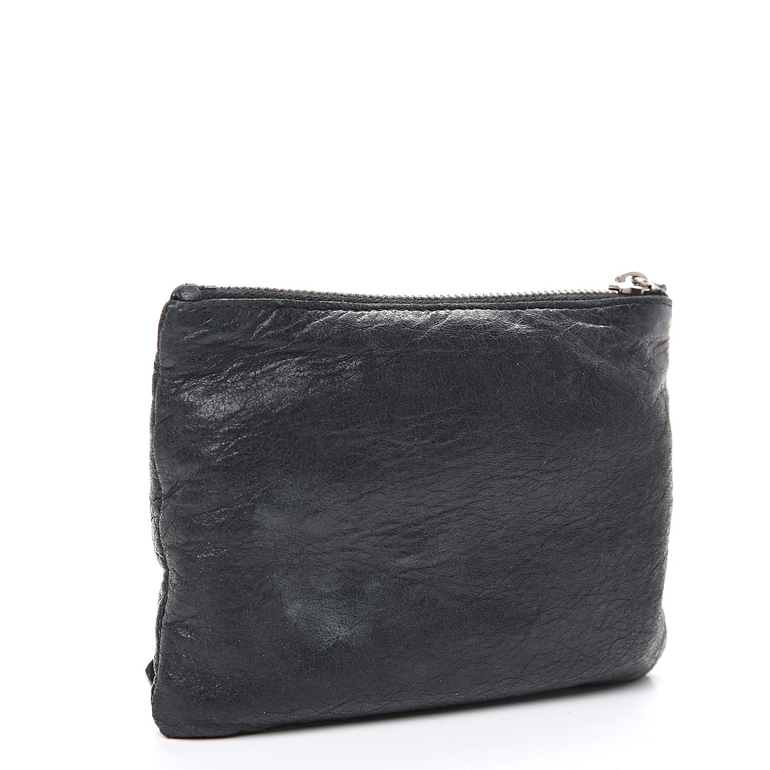 Balenciaga Agneau Giant 12 Silver Hardware M Porte-Monnaie Coin Purse Black 2 of 9