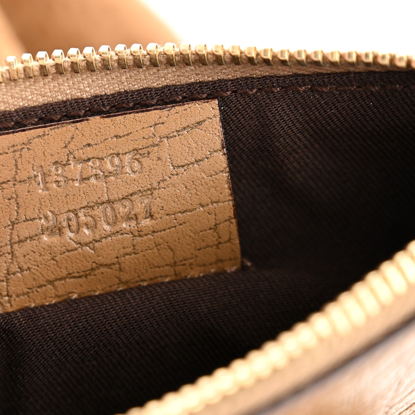 Suede Shearling Guccissima Large Jolicoeur Tote Tan