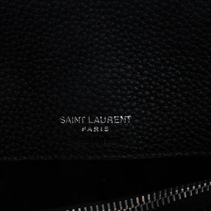 Saint Laurent Grained Calfskin Baby Sac De Jour Black 6 of 6