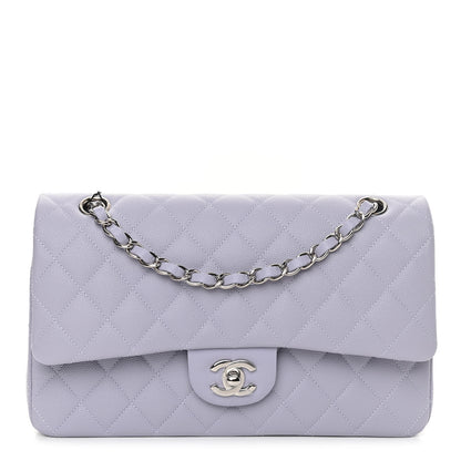 Chanel Caviar Quilted Medium Double Flap Light Purple 1 of 11