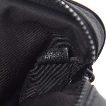 Louis Vuitton Taurillon Monogram Uniformes Solar Ray Soft Pochette Volga Belt Bag Black 7 of 9