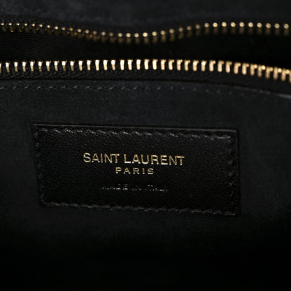 Saint Laurent Smooth Calfskin Le 5 A 7 Hobo Black 6 of 11