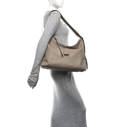 Louis Vuitton Empreinte Monogram Giant CarryAll MM Tourterelle 2 of 10
