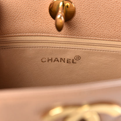 Chanel Caviar Quilted Tote Beige 6 of 14