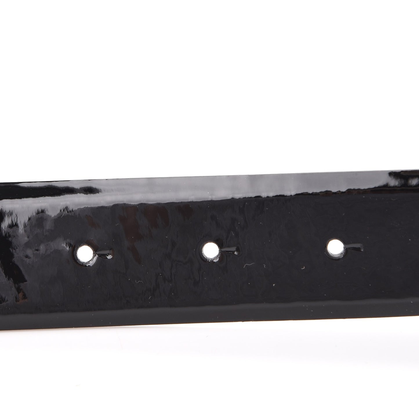 Patent Plexiglass CC Boy Belt 100 40 Black Blue