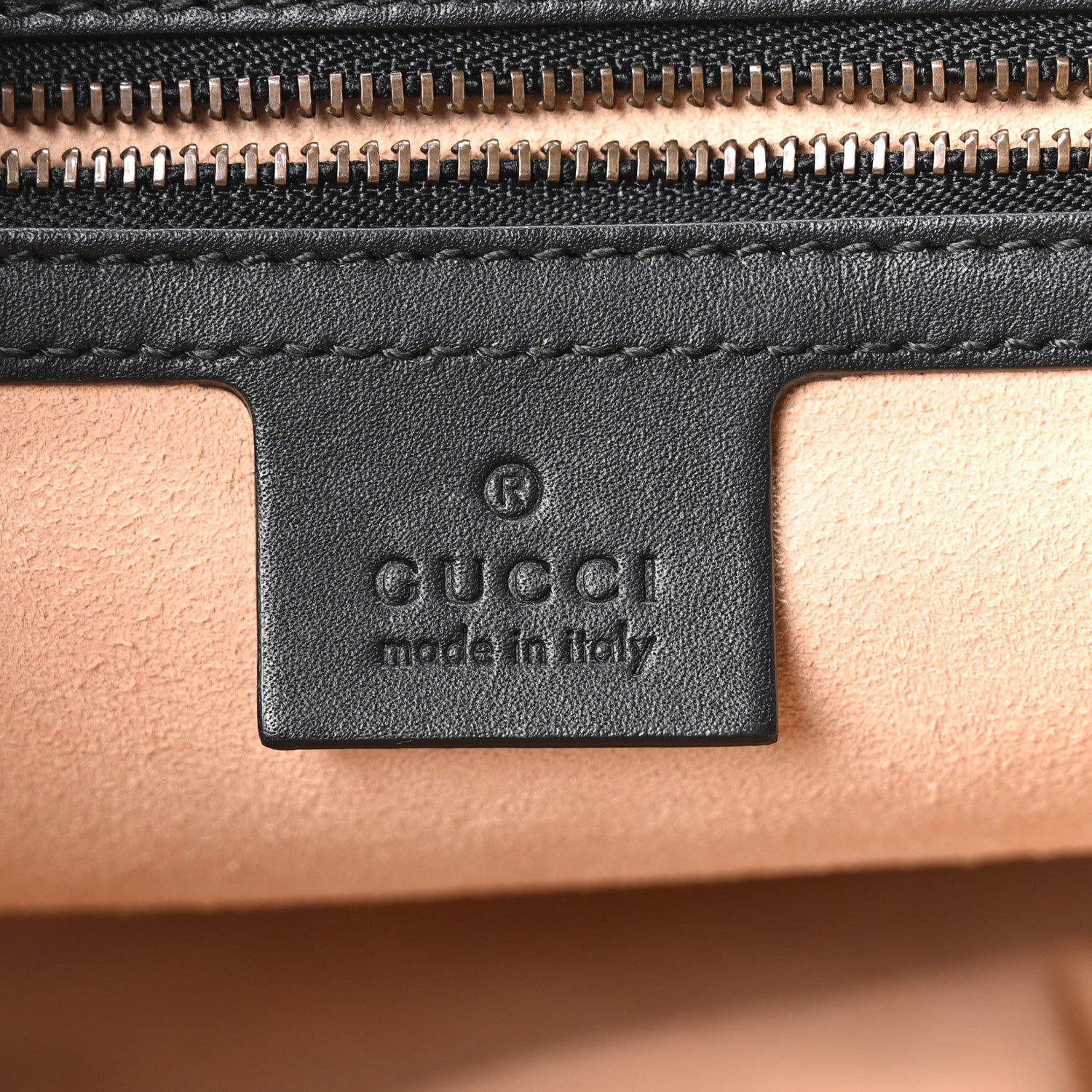 Gucci Suede Ophidia Medium Re(Belle) Top Handle Bag Nocciola Black 6 of 10