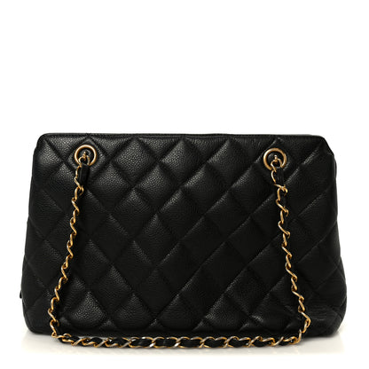 Chanel Caviar Quilted Shoulder Bag Black 1 of 13