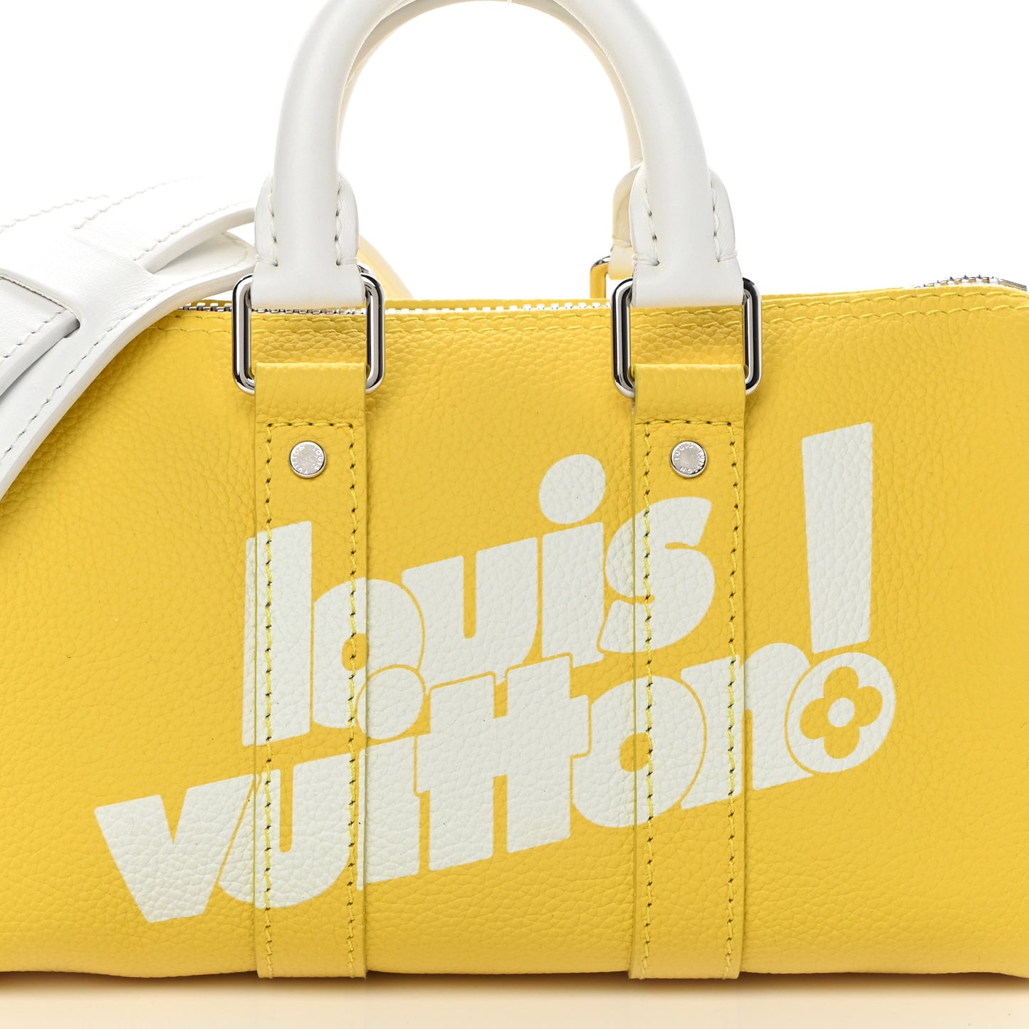 Taurillon Everyday LV Keepall XS Yellow