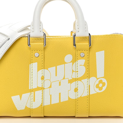 Louis Vuitton Taurillon Everyday LV Keepall XS Yellow 7 of 10