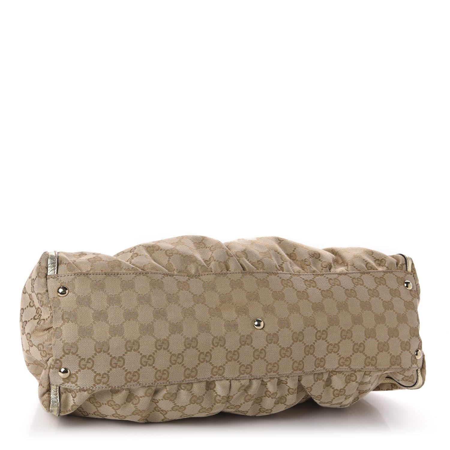 Gucci Monogram Large D Gold Hobo Metallic Gold 4 of 13