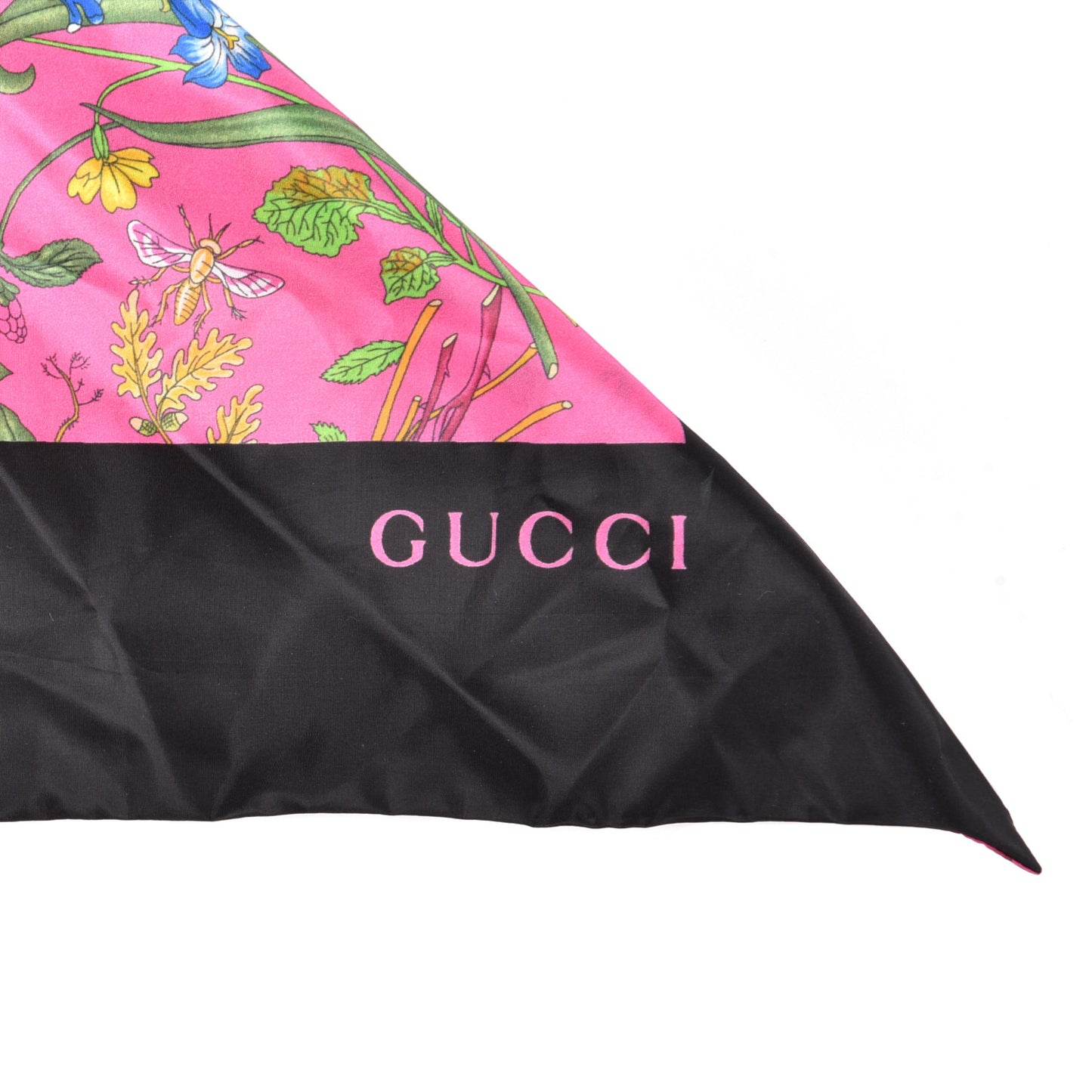 Silk Nylon Flora Rain Hood Pink