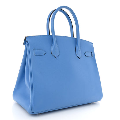 Hermes Epsom Birkin 30 Bleu Paradis 3 of 12